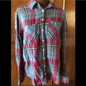 Blue/Pink Lightweight button-up